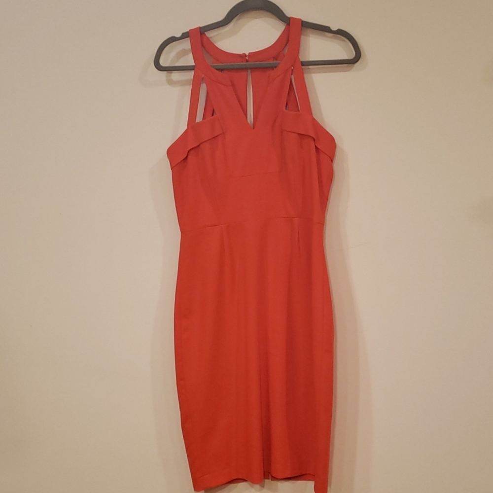 BCBGMaxazria "Macie" Stretchy Bodycon Sheath Dress